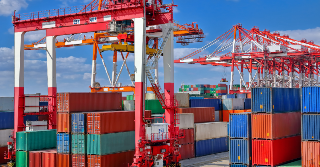 Container at container terminal from best China Shipping Agency
