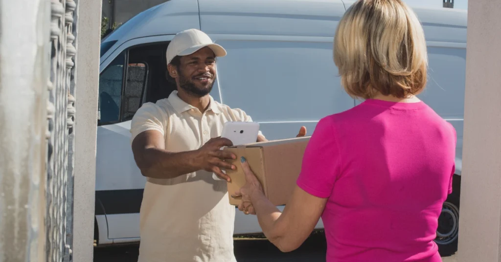 What is FBA Prep and Why does it matter for Amazon Sellers? 1 dropshipping Service Woman Receiving a Package