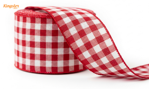 Gingham Check Ribbon