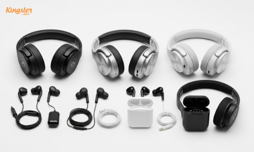 headphones and earbuds