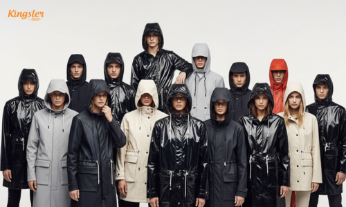 hooded raincoats