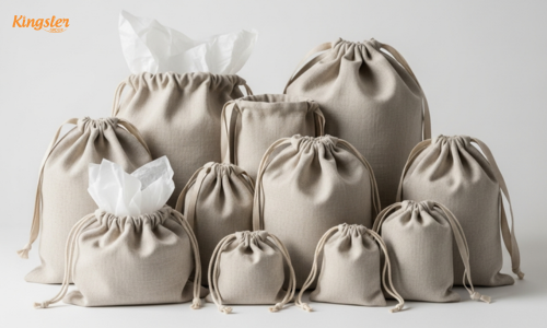 linen gift bags