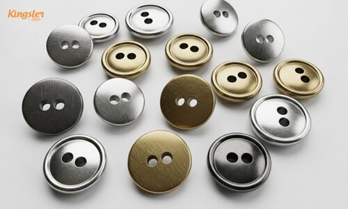 metal buttons