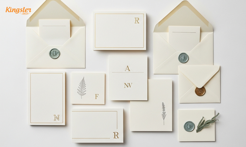 note cards and envelops