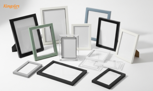 plastic photo frames