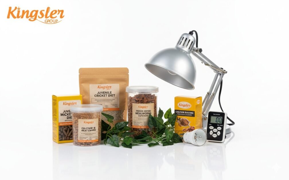 Reptile Food and Lighting