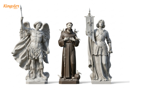 Saints statues