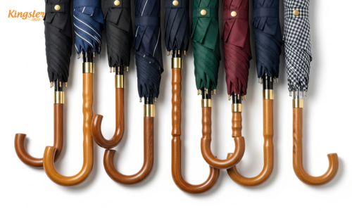 Wooden Handle Umbrellas