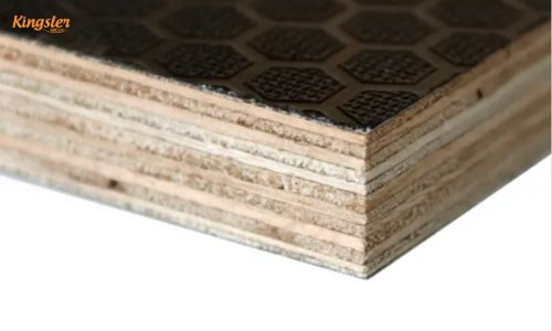 Anti-Slip Hexagon Black Film Faced Plywood