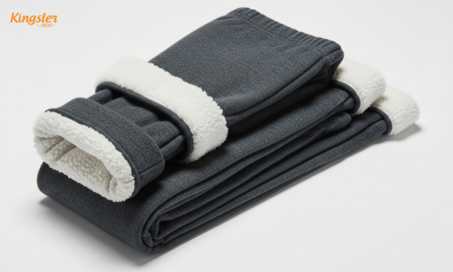 Fleece Lined Warm Leggings 1