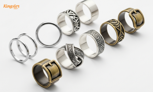 Metal Scarf Rings