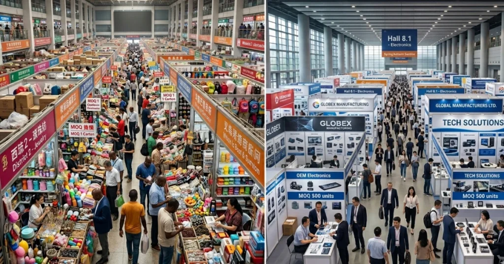 yiwu market vs canton fair