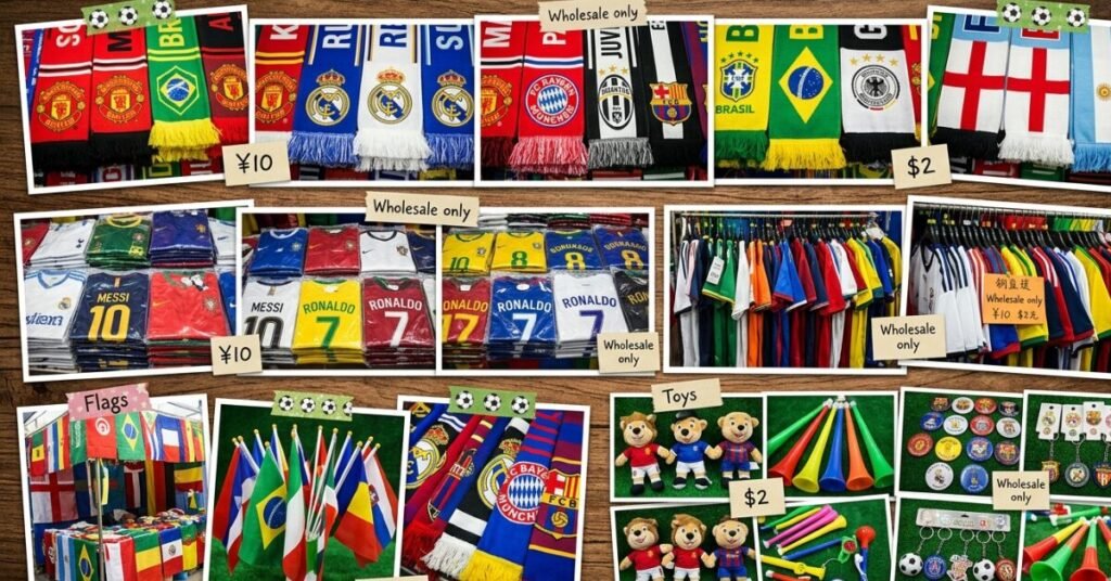 yiwu world cup merchandise